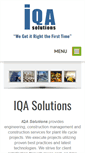 Mobile Screenshot of iqasolutions.com